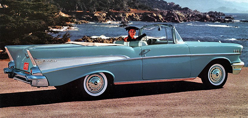 In 1954 the Bel Air was launched as a 1955 model and brought with it a